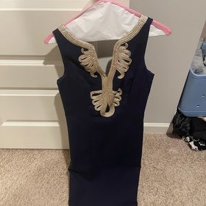 Navy Lilly Pulitzer Dress Size 0